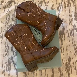 Toddler cow girl boots